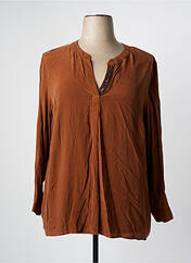 Blouse marron THOMAS RABE pour femme seconde vue