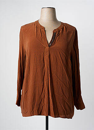 Blouse marron THOMAS RABE pour femme