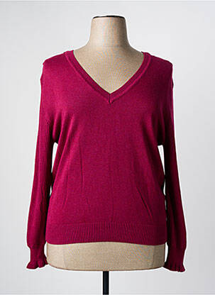 Pull violet MARBLE pour femme