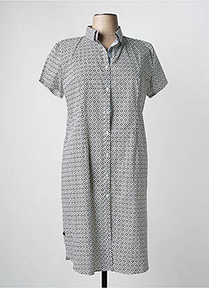 Robe mi-longue noir NUMEROLOGIE pour femme