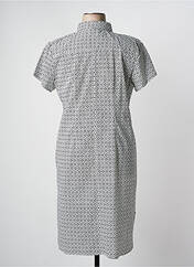 Robe mi-longue noir NUMEROLOGIE pour femme seconde vue