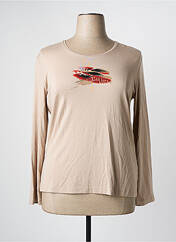 Top beige FRANK WALDER pour femme seconde vue