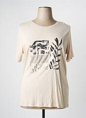 Top beige LE COMTE pour femme seconde vue