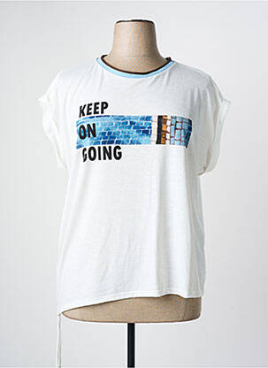 Top blanc PAZ TORRAS pour femme