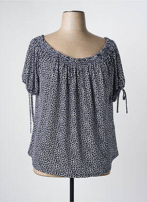 Top bleu MARBLE pour femme