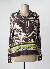 Top marron FRANK WALDER pour femme seconde vue