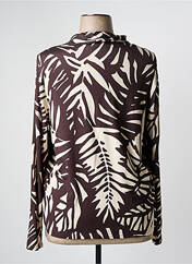 Top marron FRANK WALDER pour femme seconde vue