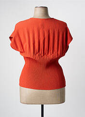 Top orange PAZ TORRAS pour femme seconde vue
