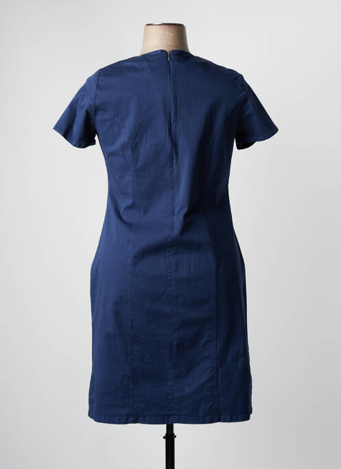 Robe courte bleu FRANCE RIVOIRE pour femme