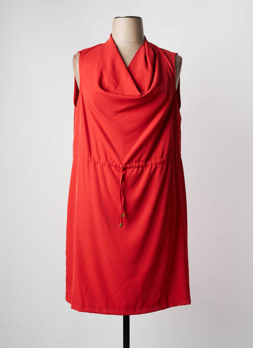 Robe courte rouge ELEONORA AMADEI pour femme