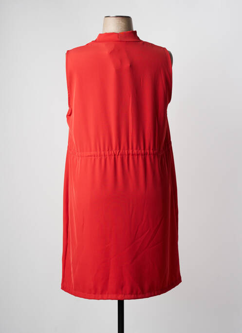 Robe courte rouge ELEONORA AMADEI pour femme