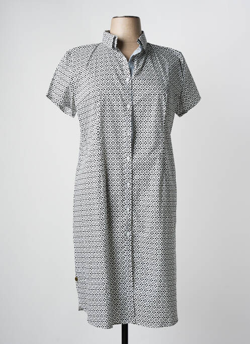 Robe mi-longue noir NUMEROLOGIE pour femme