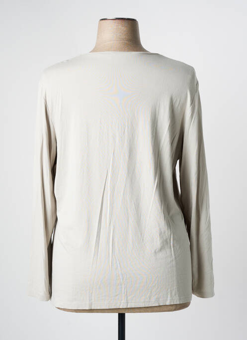 Top beige FRANK WALDER pour femme