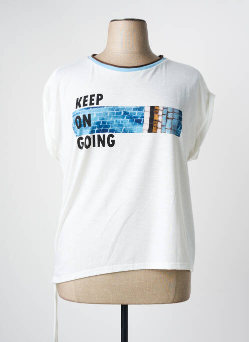 Top blanc PAZ TORRAS pour femme