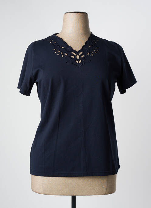 Top bleu FRANCE RIVOIRE pour femme