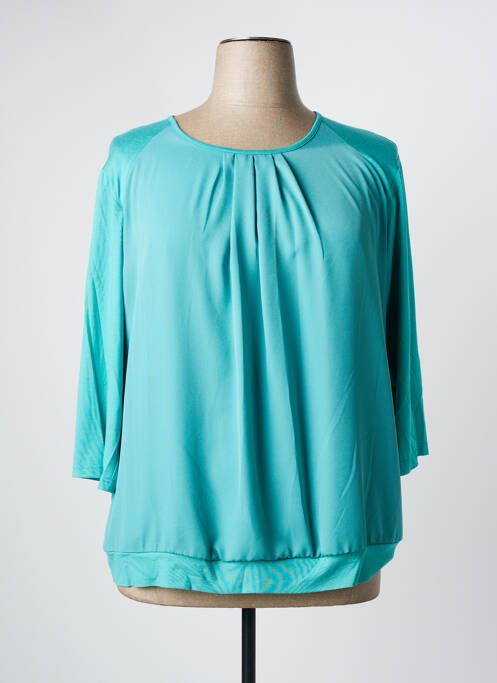 Top bleu FRANK WALDER pour femme