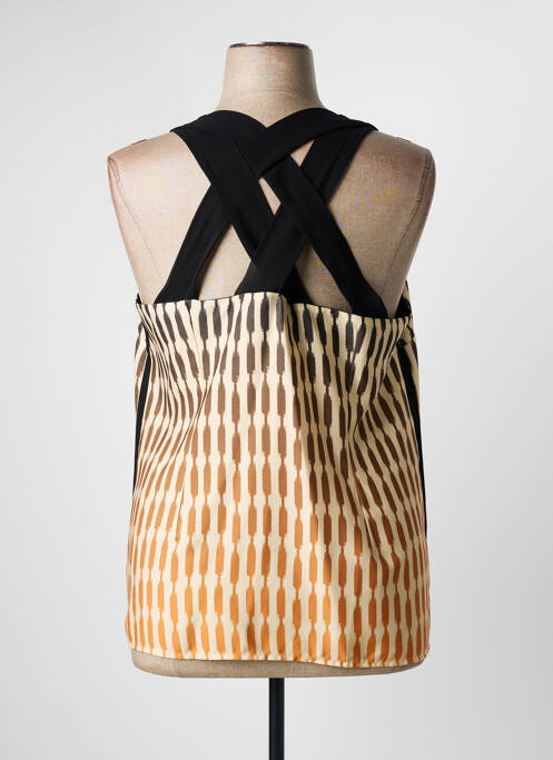 Top jaune ANDAMIO pour femme