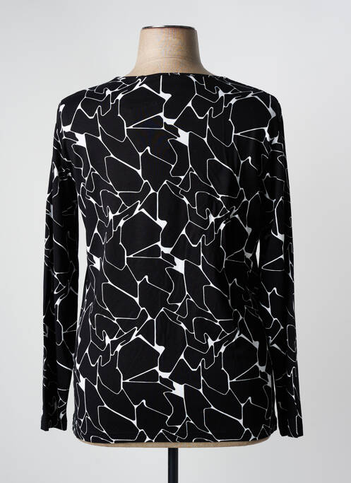 Top noir HAJO pour femme