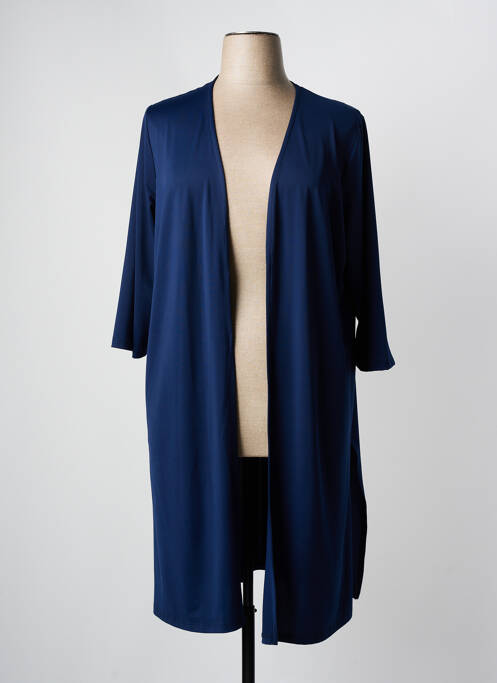 Veste casual bleu FRANCE RIVOIRE pour femme