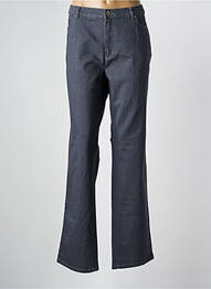Jeans coupe droite stretch taille normale gris BRUNO SAINT HILAIRE femme