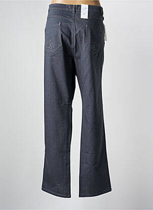 Jeans coupe droite stretch taille normale gris BRUNO SAINT HILAIRE femme