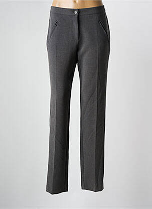 Pantalon slim taille normale taille normale gris PAZ TORRAS femme