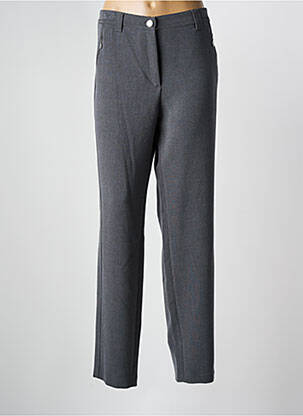 Pantalon droit stretch taille normale gris DIVAS femme