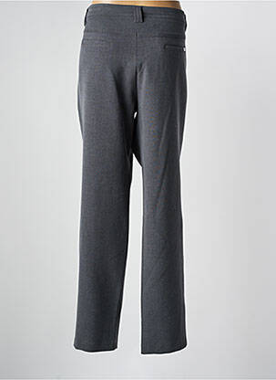 Pantalon droit stretch taille normale gris DIVAS femme