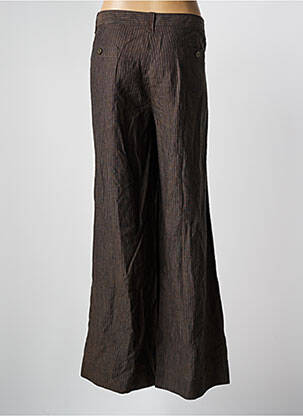 Pantalon flare taille normale taille normale marron OLSEN femme