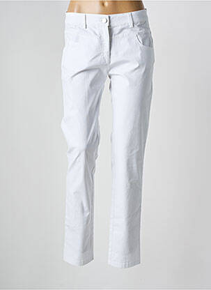 Pantalon slim taille basse taille basse beige PAZ TORRAS femme