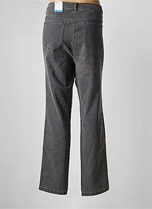 Jeans coupe droite stretch taille normale gris FRANK WALDER femme