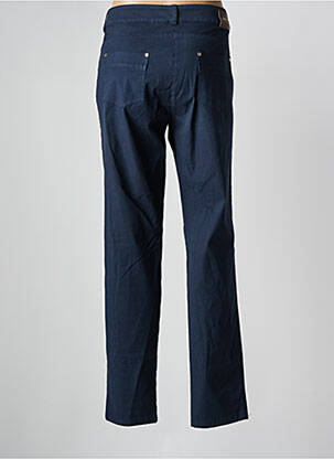 Pantalon slim taille basse taille basse bleu PAZ TORRAS femme