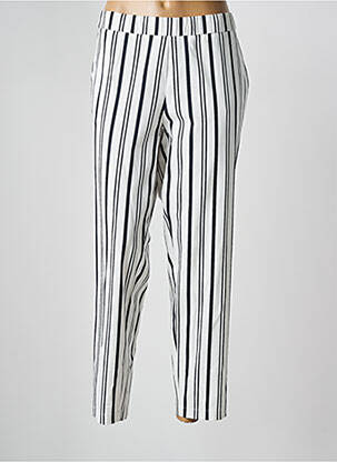 Pantalon 7/8 taille haute taille haute noir TUZZI femme