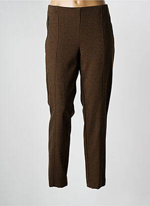 Jegging tissage jersey taille normale marron STARK femme