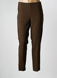 Jegging tissage jersey taille normale marron STARK femme