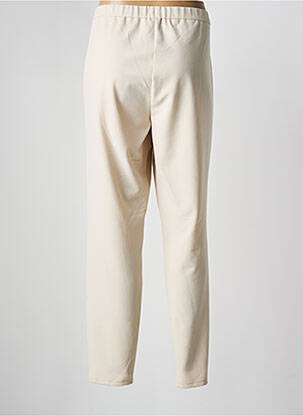 Jegging broderie galons latéraux taille normale beige TUZZI femme