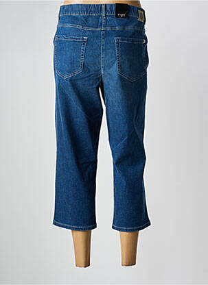 Pantacourt stretch taille normale bleu STARK femme