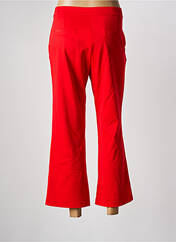 Pantalon 7/8 rouge ANDAM pour femme seconde vue