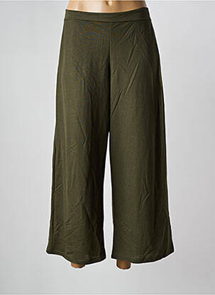 Pantalon 7/8 vert WNT COLLECTION pour femme