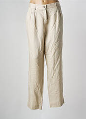 Pantalon chino beige ANDAM pour femme seconde vue