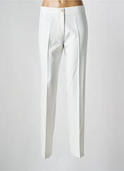 Pantalon slim beige PAZ TORRAS pour femme seconde vue