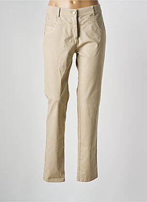 Pantalon slim marron PAZ TORRAS femme