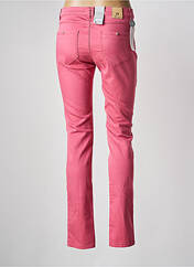 Pantalon slim rose BRUNO SAINT HILAIRE pour femme seconde vue