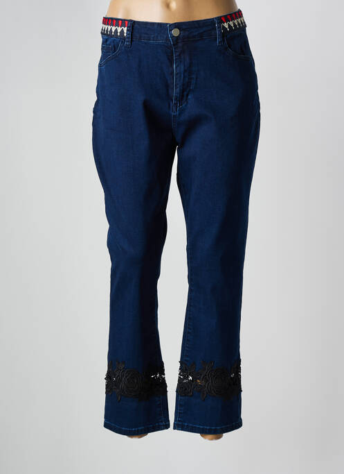 Jeans coupe slim bleu LESLIE pour femme