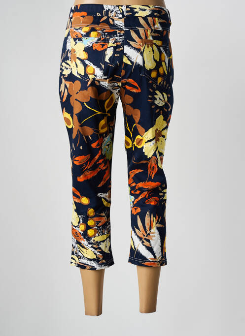 Pantacourt bleu FRANCE RIVOIRE pour femme