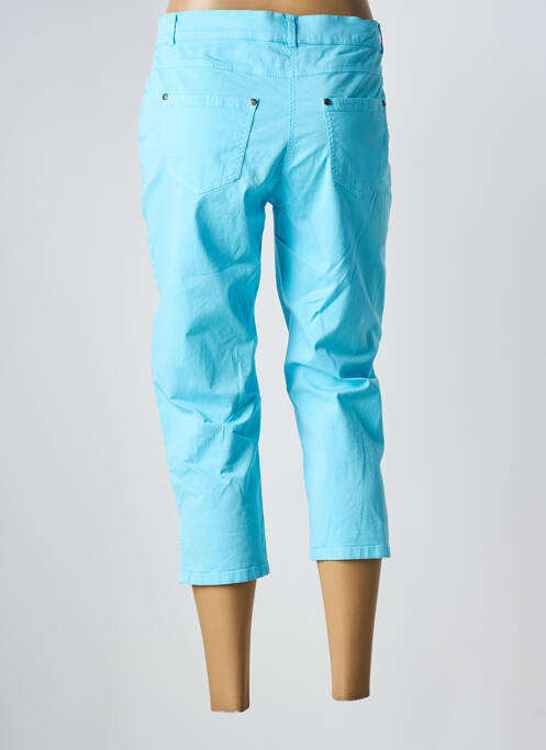 Pantacourt bleu FRANCE RIVOIRE pour femme