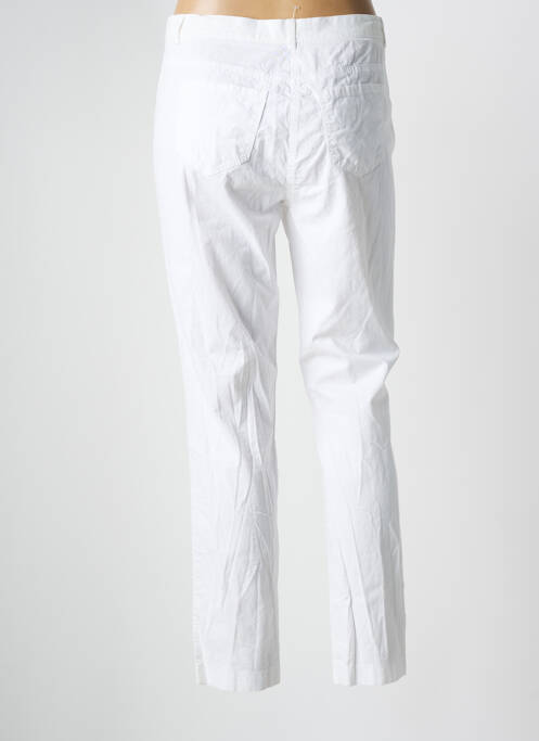 Pantalon 7/8 blanc FRANK WALDER femme