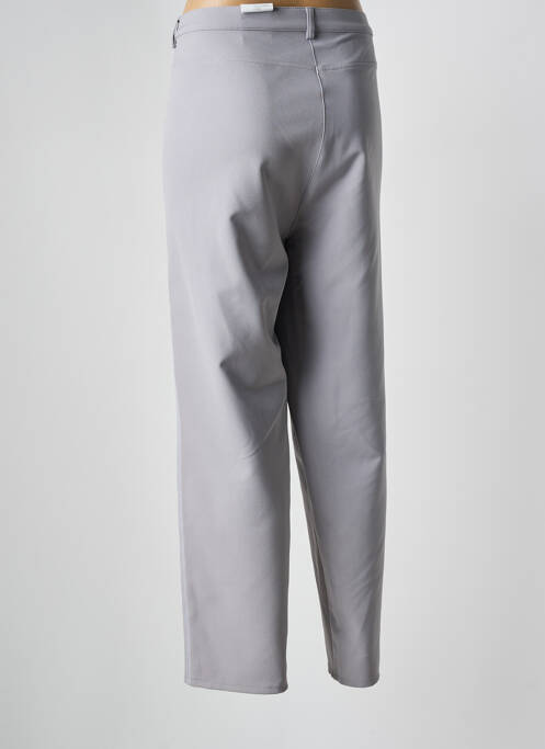 Pantalon 7/8 gris FRANK WALDER pour femme
