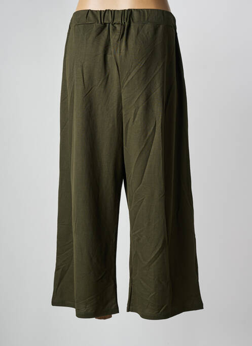Pantalon 7/8 vert WNT COLLECTION pour femme