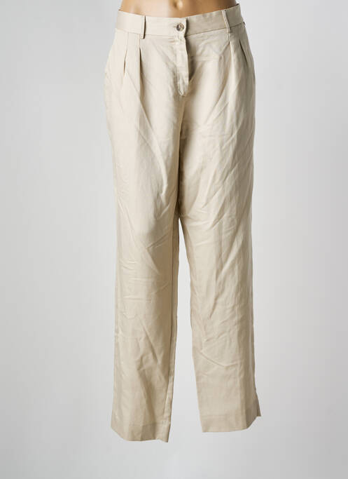Pantalon chino beige ANDAM pour femme